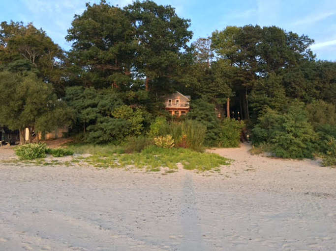Angola on the Lake Beach House Exterior Lakefront